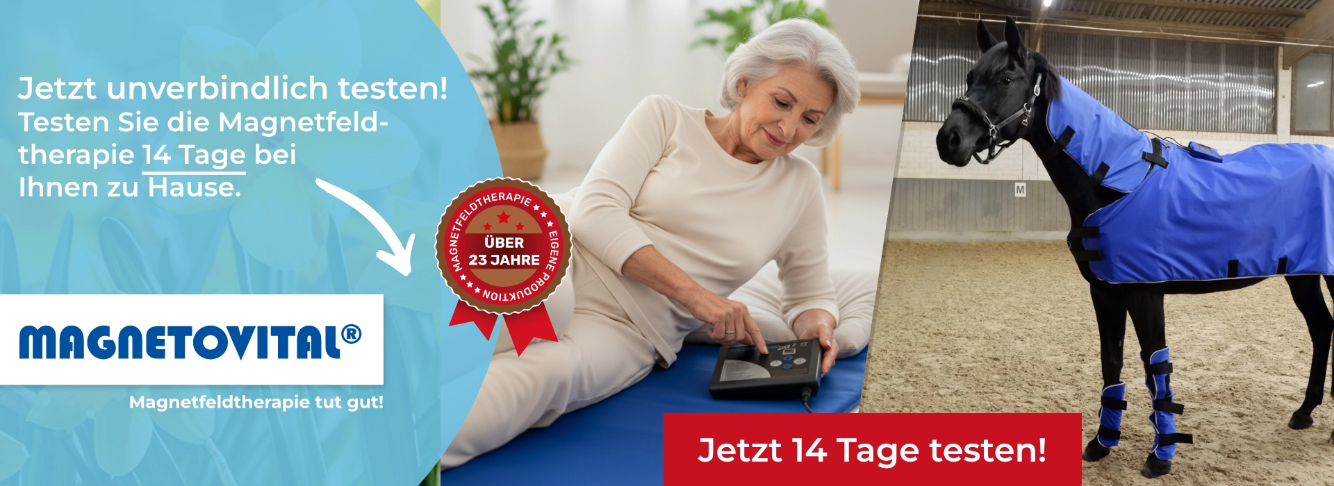 Jetzt Magnetfeldtherapie testen!